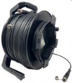 250 Meter 8 Fiber TFS DuraTAC® Stainless Steel Armored Tactical Fiber Cable terminated with MPO Magnum Connectors - Single Mode - with Reel